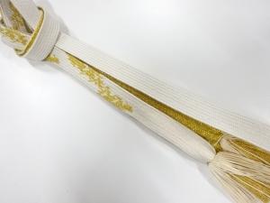 正絹　撚り房　手組帯締め